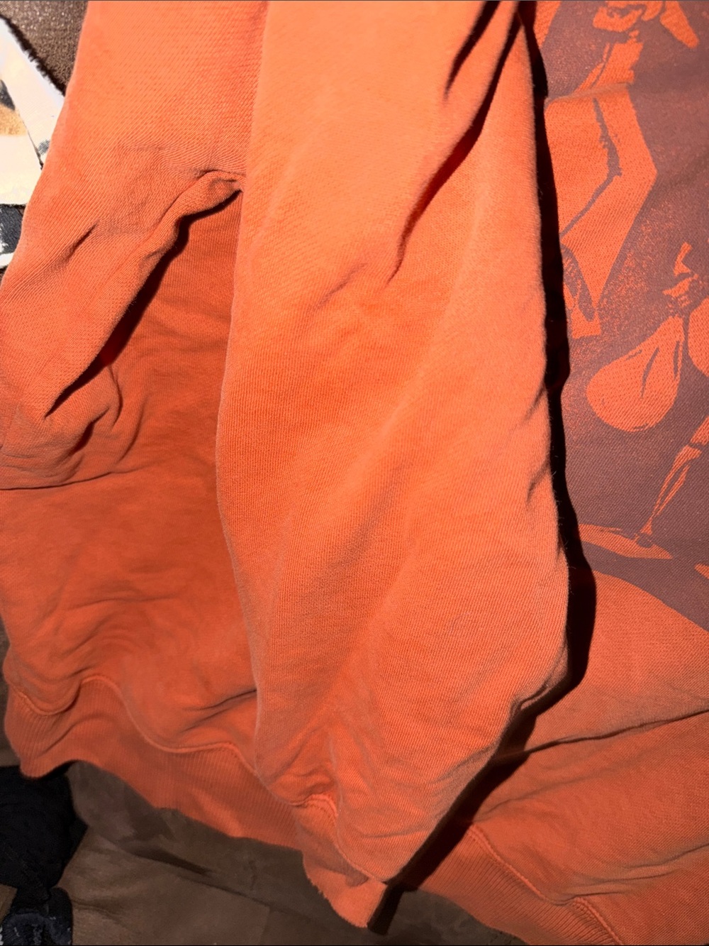 American Eagle Outfitters Bold Orange Sweatshirt - Picture 5 of 5